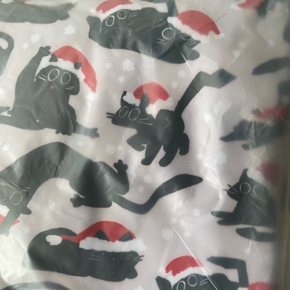 Blackmilk “CATS IN HATS TIE FRONT TEE” Size Small S NWT Xmas Christmas - Picture 12 of 14